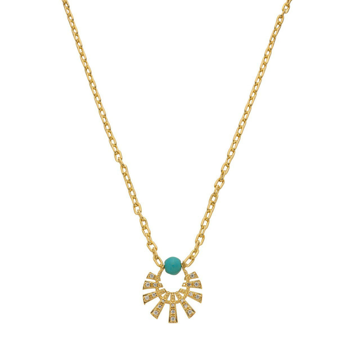 Capri turquoise Necklace - TATH CONCEPT