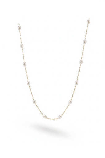 Positano Pearl Long Necklace - TATH CONCEPT