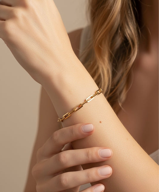 Gold Chain Bracelet