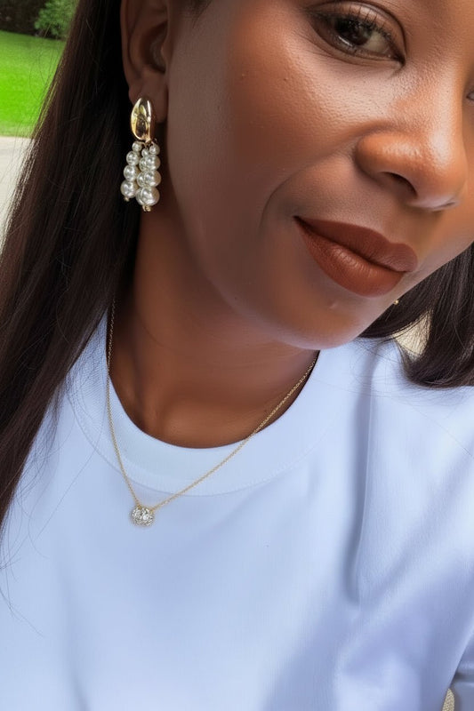 Rain of Pearls Earring - TATH CONCEPT