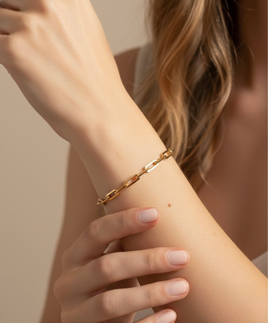 Gold Chain Bracelet