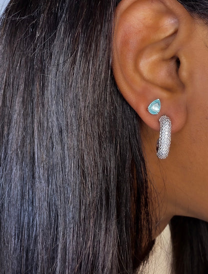 - Ester Paraiba Fusion Earrings -