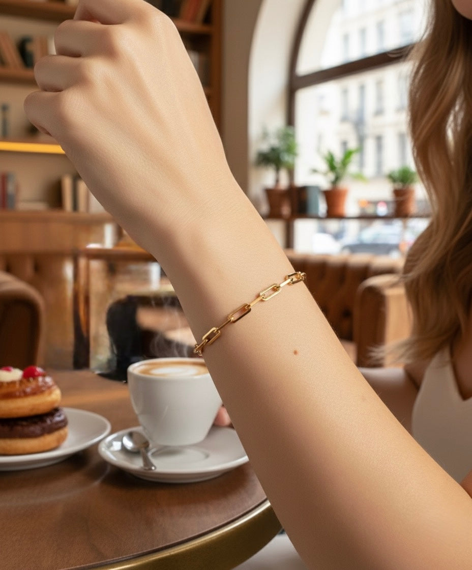 Gold Chain Bracelet