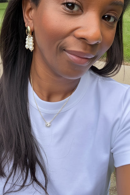 Rain of Pearls Earring