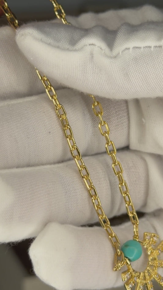 Capri turquoise Necklace